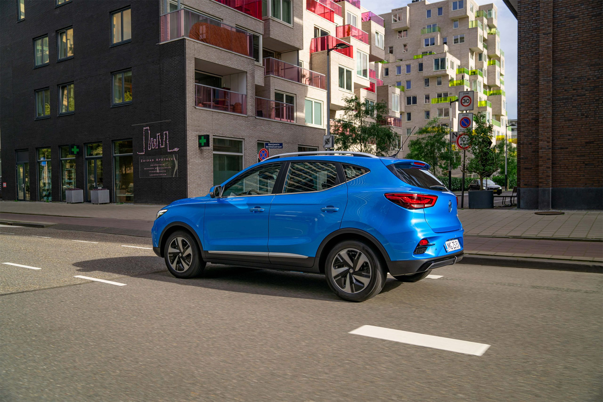 MG SZ EV lancering in Europa